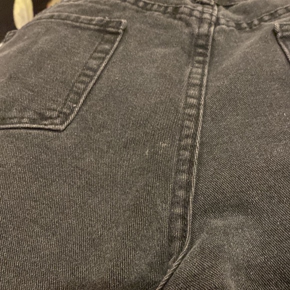 Cute Black Denim Shorts - Picture 5 of 5